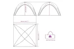 Vidaxl Party Tent White Waterproof Vidaxl Party Tent White Waterproof