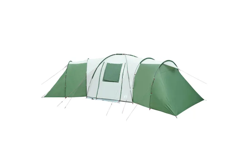 Vidaxl Family Tent Dome 12-person Green Waterproof Vidaxl Family Tent Dome 12-person Green Waterproof