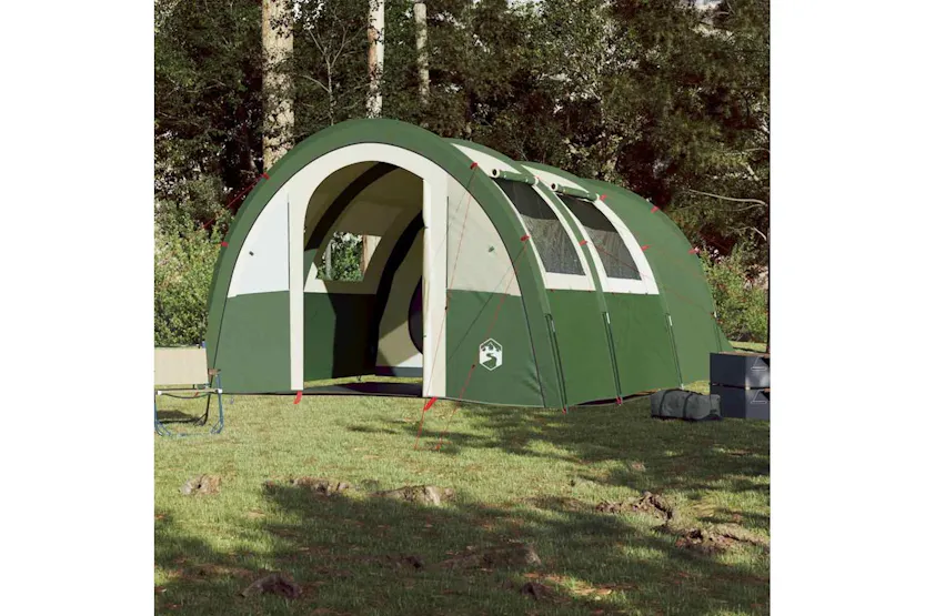 Vidaxl Camping Tent Tunnel 4-person Green Waterproof Vidaxl Camping Tent Tunnel 4-person Green Waterproof