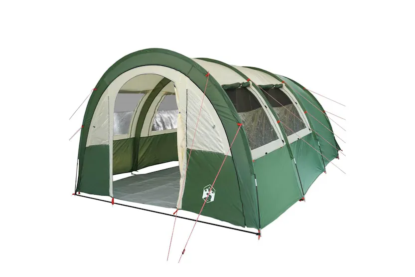 Vidaxl Camping Tent Tunnel 4-person Green Waterproof Vidaxl Camping Tent Tunnel 4-person Green Waterproof