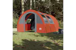 Vidaxl Camping Tent Tunnel 4-person Grey And Orange Waterproof Vidaxl Camping Tent Tunnel 4-person Grey And Orange Waterproof