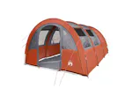 Vidaxl Camping Tent Tunnel 4-person Grey And Orange Waterproof Vidaxl Camping Tent Tunnel 4-person Grey And Orange Waterproof