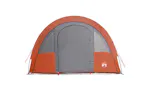 Vidaxl Camping Tent Tunnel 4-person Grey And Orange Waterproof Vidaxl Camping Tent Tunnel 4-person Grey And Orange Waterproof