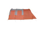 Vidaxl Camping Tent Tunnel 4-person Grey And Orange Waterproof Vidaxl Camping Tent Tunnel 4-person Grey And Orange Waterproof
