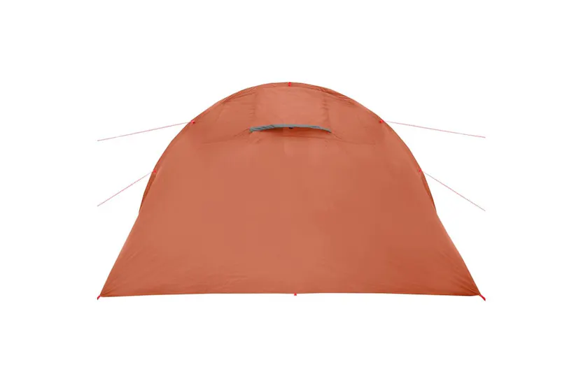 Vidaxl Camping Tent Tunnel 4-person Grey And Orange Waterproof Vidaxl Camping Tent Tunnel 4-person Grey And Orange Waterproof