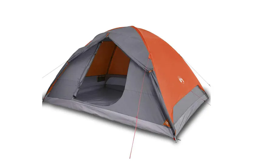 Vidaxl Camping Tent Dome 6-person Orange Waterproof Vidaxl Camping Tent Dome 6-person Orange Waterproof
