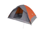 Vidaxl Camping Tent Dome 6-person Orange Waterproof Vidaxl Camping Tent Dome 6-person Orange Waterproof