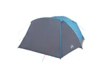 Vidaxl Camping Tent With Porch 4-person Blue Waterproof Vidaxl Camping Tent With Porch 4-person Blue Waterproof