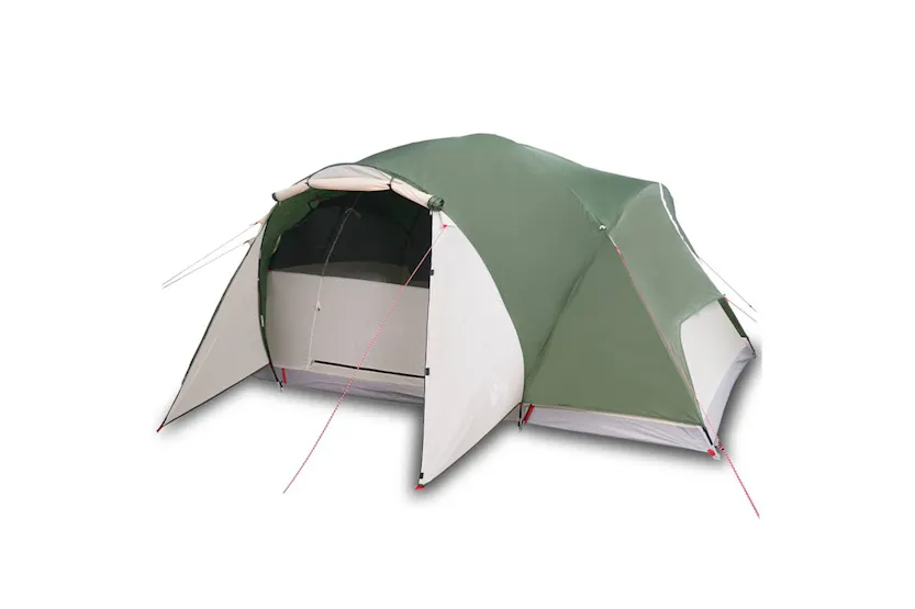 Vidaxl Family Tent Crossvent 8-person Green Waterproof Vidaxl Family Tent Crossvent 8-person Green Waterproof