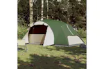 Vidaxl Family Tent Crossvent 8-person Green Waterproof Vidaxl Family Tent Crossvent 8-person Green Waterproof