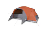 Vidaxl Family Tent Crossvent 8-person Orange Waterproof Vidaxl Family Tent Crossvent 8-person Orange Waterproof