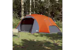 Vidaxl Family Tent Crossvent 8-person Orange Waterproof Vidaxl Family Tent Crossvent 8-person Orange Waterproof