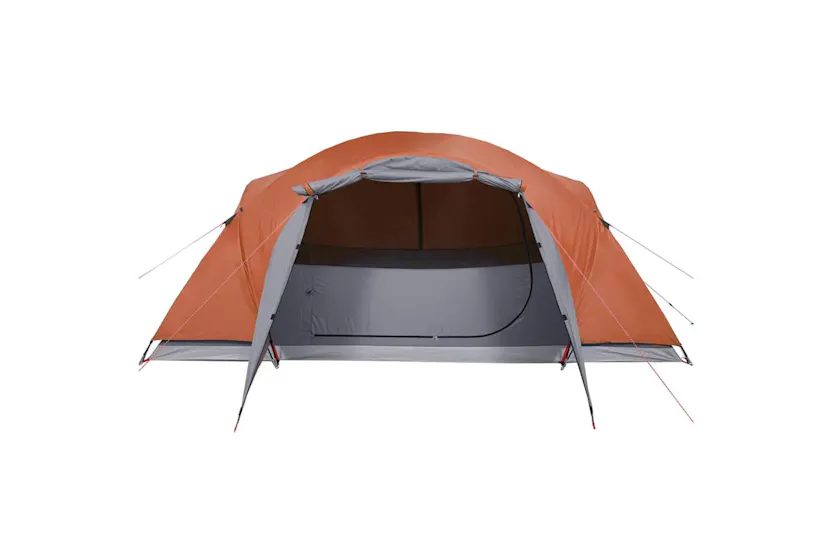Vidaxl Family Tent Crossvent 8-person Orange Waterproof Vidaxl Family Tent Crossvent 8-person Orange Waterproof