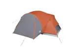 Vidaxl Family Tent Crossvent 8-person Orange Waterproof Vidaxl Family Tent Crossvent 8-person Orange Waterproof