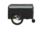 Vidaxl Bike Trailer Black And Grey 45 Kg Iron Vidaxl Bike Trailer Black And Grey 45 Kg Iron
