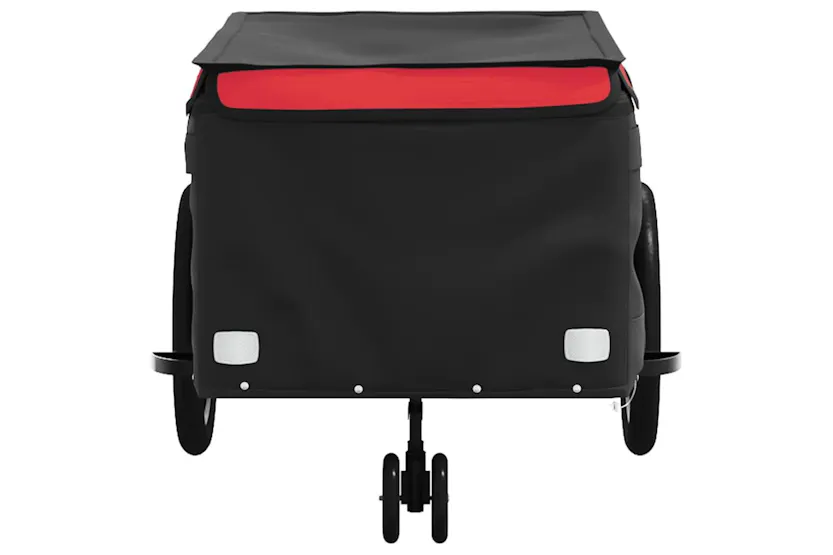Vidaxl Bike Trailer Black And Red 45 Kg Iron Vidaxl Bike Trailer Black And Red 45 Kg Iron