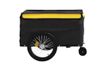 Vidaxl Bike Trailer Black And Yellow 45 Kg Iron Vidaxl Bike Trailer Black And Yellow 45 Kg Iron