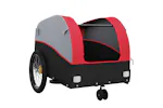 Vidaxl Bike Trailer Black And Red 30 Kg Iron Vidaxl Bike Trailer Black And Red 30 Kg Iron