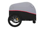 Vidaxl Bike Trailer Black And Red 30 Kg Iron Vidaxl Bike Trailer Black And Red 30 Kg Iron