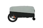 Vidaxl Bike Trailer Black And Grey 30 Kg Iron Vidaxl Bike Trailer Black And Grey 30 Kg Iron