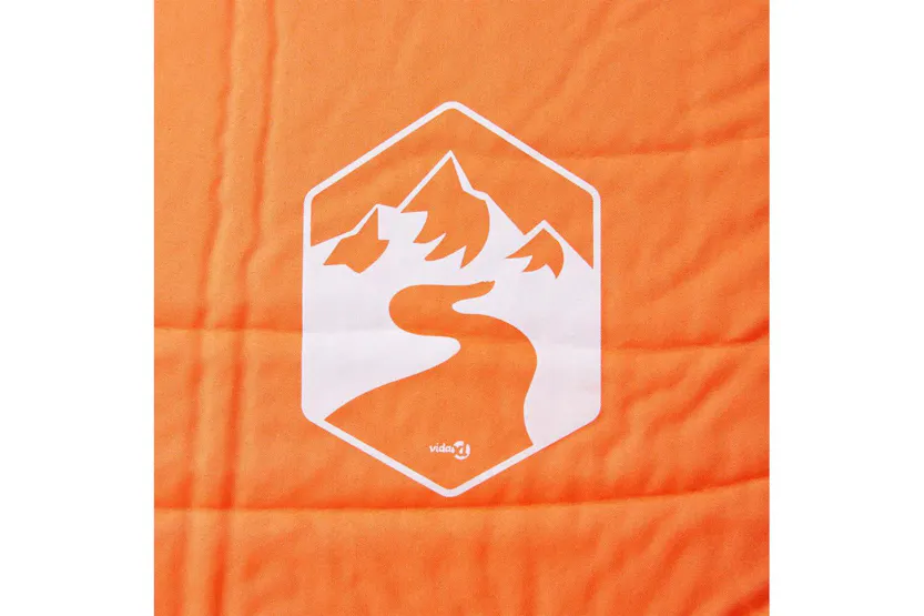 Vidaxl Self Inflating Camping Mattress With Pillow 1-person Orange Vidaxl Self Inflating Camping Mattress With Pillow 1-person Orange