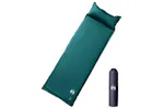 Vidaxl Self Inflating Camping Mattress With Pillow 1-person Green Vidaxl Self Inflating Camping Mattress With Pillow 1-person Green