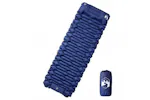 Vidaxl Self Inflating Camping Mattress With Pillow 1-person Navy Blue Vidaxl Self Inflating Camping Mattress With Pillow 1-person Navy Blue