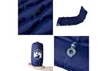 Vidaxl Self Inflating Camping Mattress With Pillow 1-person Navy Blue Vidaxl Self Inflating Camping Mattress With Pillow 1-person Navy Blue