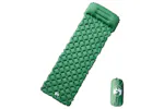 Vidaxl Inflating Camping Mattress With Pillow 1-person Green Vidaxl Inflating Camping Mattress With Pillow 1-person Green