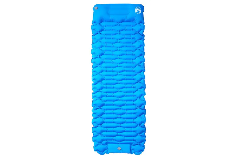 Vidaxl Self Inflating Camping Mattress With Pillow 1-person Blue Vidaxl Self Inflating Camping Mattress With Pillow 1-person Blue