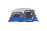Vidaxl Family Tent With Led 9-person Light Blue Quick Release Vidaxl Family Tent With Led 9-person Light Blue Quick Release
