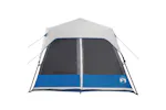 Vidaxl Family Tent With Led 9-person Light Blue Quick Release Vidaxl Family Tent With Led 9-person Light Blue Quick Release