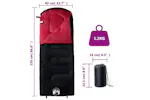 Vidaxl Sleeping Bag For Adults Camping 3-4 Seasons Vidaxl Sleeping Bag For Adults Camping 3-4 Seasons