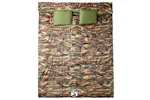 Vidaxl Double Sleeping Bag With Pillows For Adults Camping 3-4 Seasons Vidaxl Double Sleeping Bag With Pillows For Adults Camping 3-4 Seasons