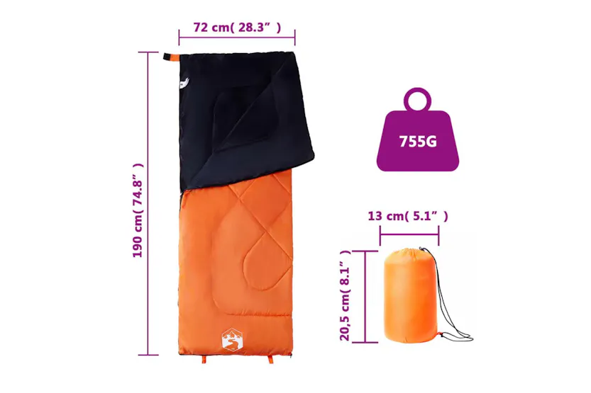 Vidaxl Sleeping Bag For Adults Camping 3 Seasons Vidaxl Sleeping Bag For Adults Camping 3 Seasons