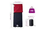 Vidaxl Sleeping Bag For Adults Camping 3 Seasons Vidaxl Sleeping Bag For Adults Camping 3 Seasons