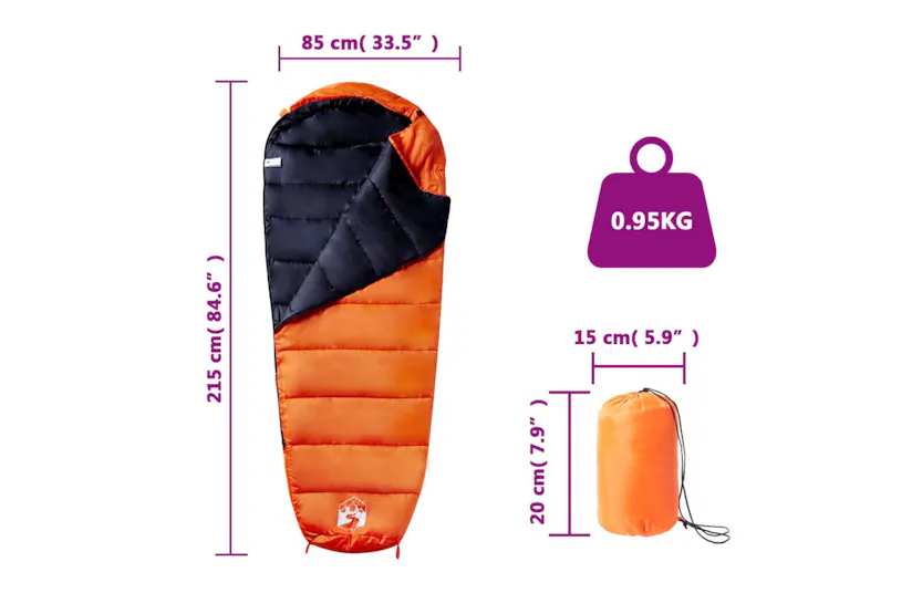 Vidaxl Mummy Sleeping Bag For Adults Camping 3 Seasons Vidaxl Mummy Sleeping Bag For Adults Camping 3 Seasons