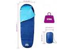 Vidaxl Mummy Sleeping Bag For Adults Camping 3 Seasons Vidaxl Mummy Sleeping Bag For Adults Camping 3 Seasons