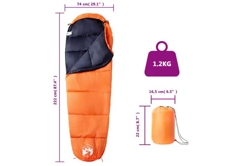 Vidaxl Mummy Sleeping Bag For Adults Camping 3 Seasons Vidaxl Mummy Sleeping Bag For Adults Camping 3 Seasons