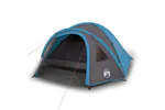 Vidaxl Camping Tent Dome 4-person Blue Waterproof Vidaxl Camping Tent Dome 4-person Blue Waterproof