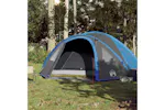 Vidaxl Camping Tent Dome 4-person Blue Waterproof Vidaxl Camping Tent Dome 4-person Blue Waterproof