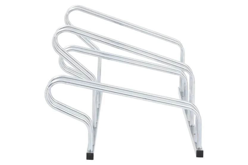 Vidaxl Bicycle Stand For 4 Bikes Floor Freestanding Galvanised Steel Vidaxl Bicycle Stand For 4 Bikes Floor Freestanding Galvanised Steel
