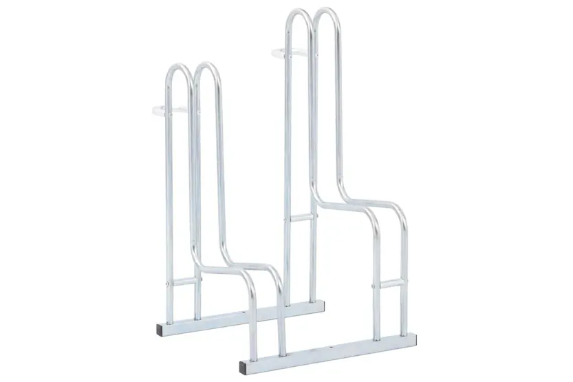 Vidaxl Bicycle Stand For 2 Bikes Floor Freestanding Galvanised Steel Vidaxl Bicycle Stand For 2 Bikes Floor Freestanding Galvanised Steel