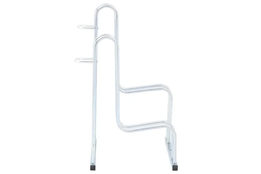 Vidaxl Bicycle Stand For 2 Bikes Floor Freestanding Galvanised Steel Vidaxl Bicycle Stand For 2 Bikes Floor Freestanding Galvanised Steel