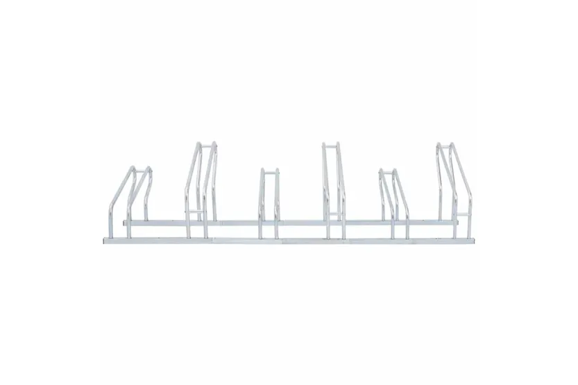 Vidaxl Bicycle Stand For 6 Bikes Floor Freestanding Galvanised Steel Vidaxl Bicycle Stand For 6 Bikes Floor Freestanding Galvanised Steel