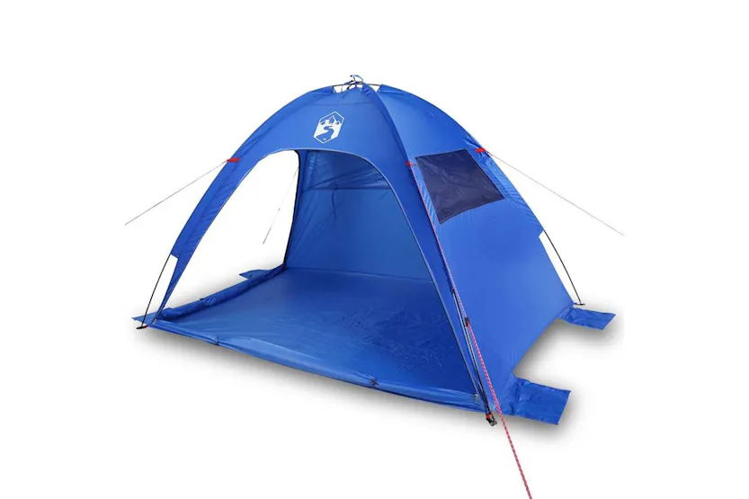 Vidaxl Beach Tent Azure Blue Waterproof Vidaxl Beach Tent Azure Blue Waterproof