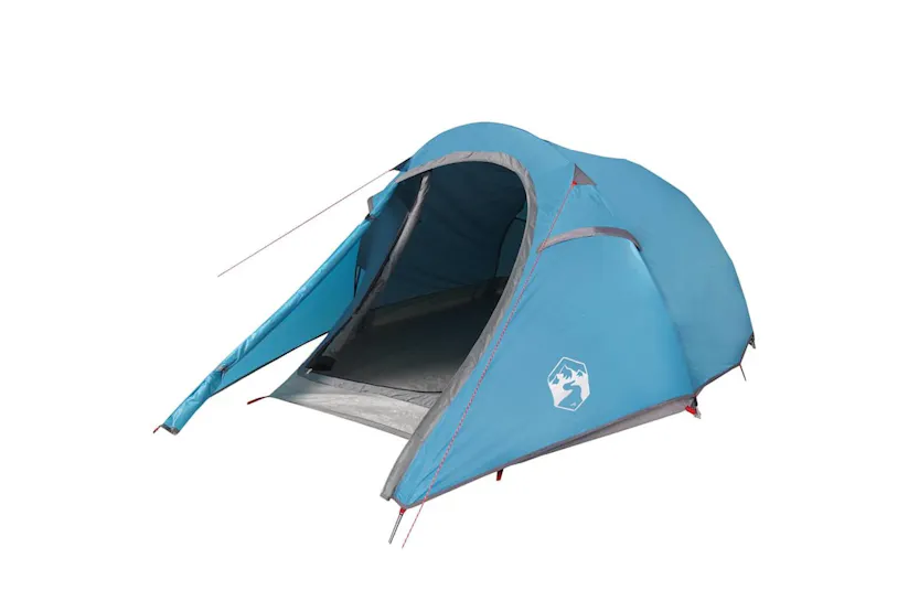 Vidaxl Camping Tent Tunnel 3-person Blue Waterproof Vidaxl Camping Tent Tunnel 3-person Blue Waterproof