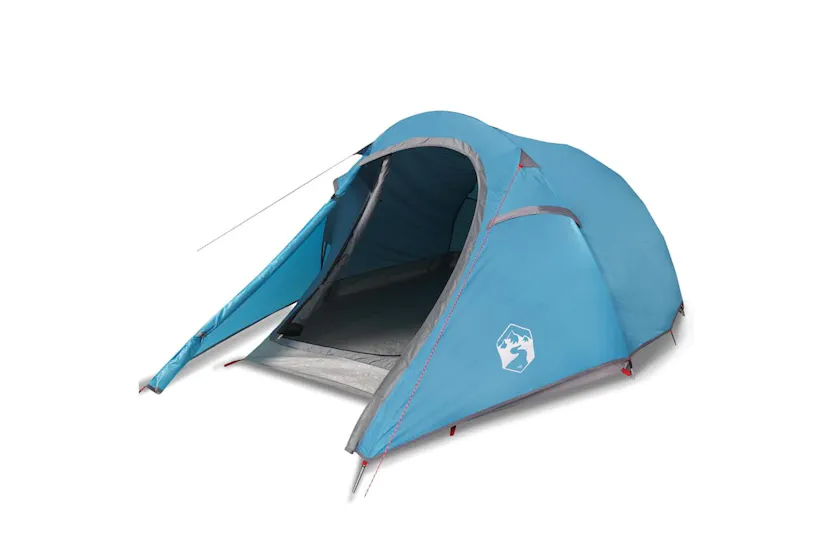Vidaxl Camping Tent Tunnel 3-person Blue Waterproof Vidaxl Camping Tent Tunnel 3-person Blue Waterproof