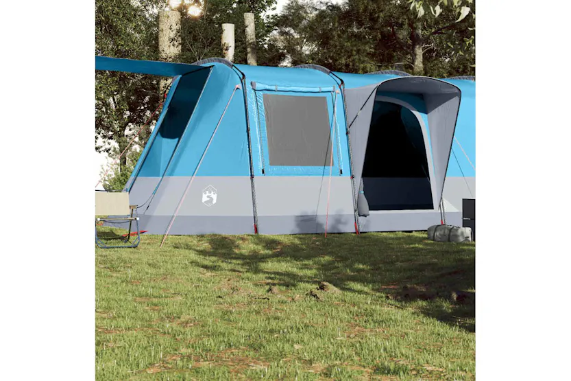 Vidaxl Camping Tent Tunnel 4-person Blue Waterproof Vidaxl Camping Tent Tunnel 4-person Blue Waterproof