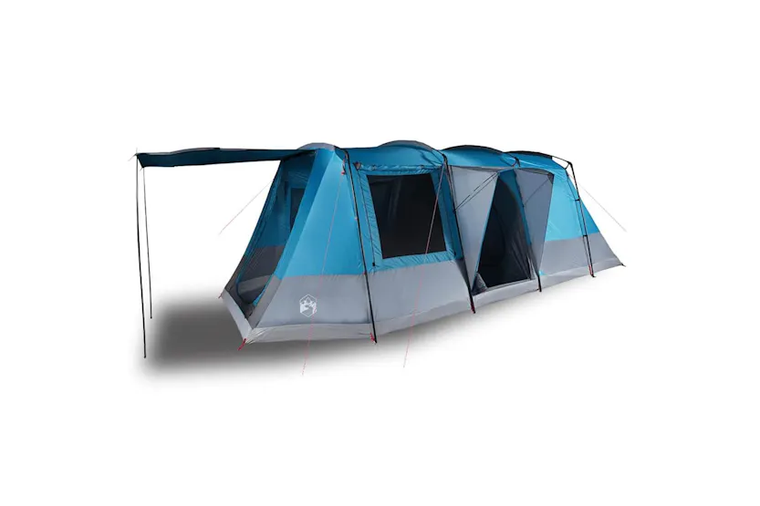 Vidaxl Camping Tent Tunnel 4-person Blue Waterproof Vidaxl Camping Tent Tunnel 4-person Blue Waterproof